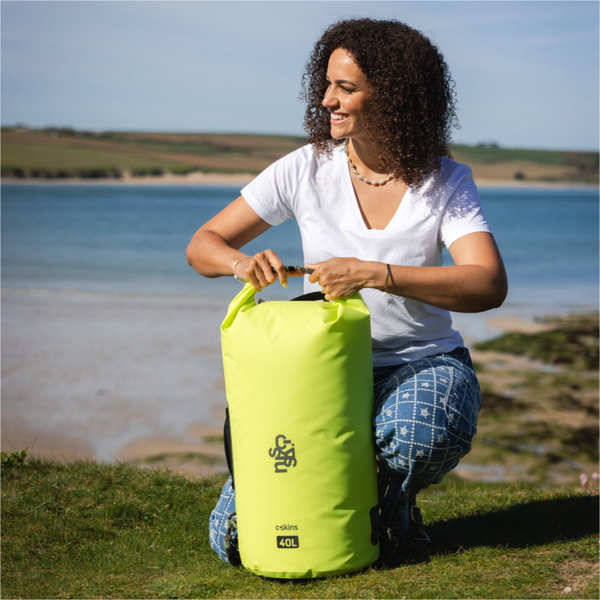 2026 C-Skins Session 40L Dry Bag C-DBSE40 - Flash Green